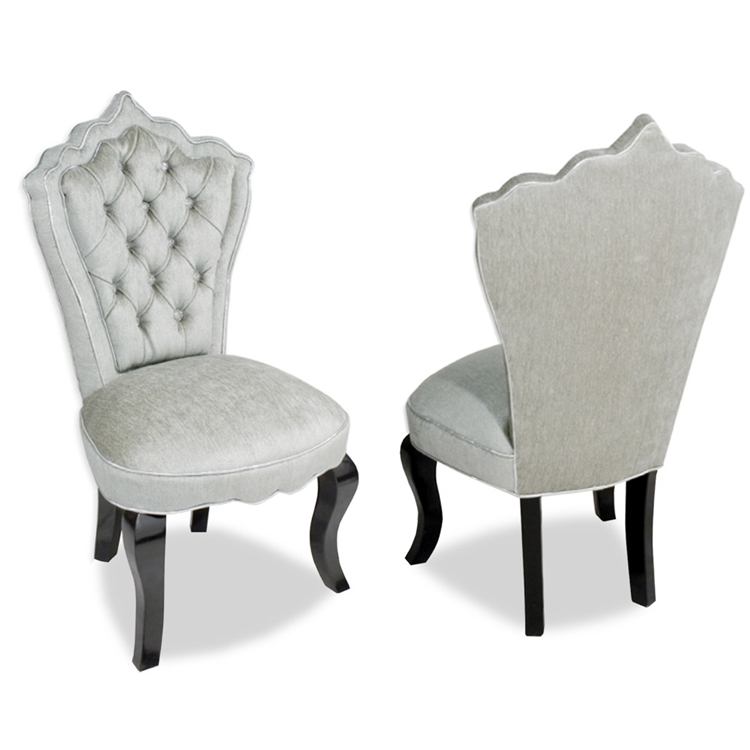 Tufted Vanity Chair Hollywood Glam, Chair For Vanity