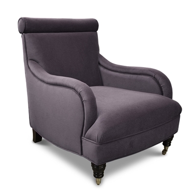 Sofia Purple English Style Floor Sample Chair