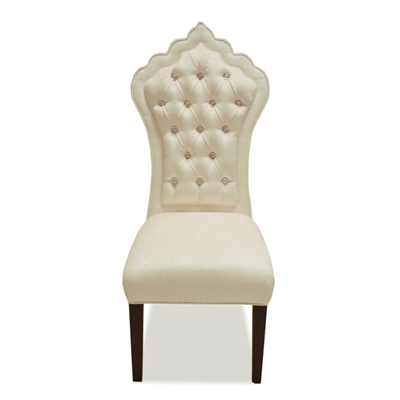 Isabella Ivory Chenille Dining Chair