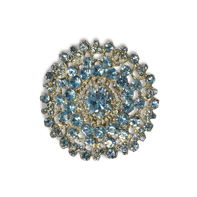 Haute House Home | Accessories | Bling | Brooches | Grand Light Blue Brooch