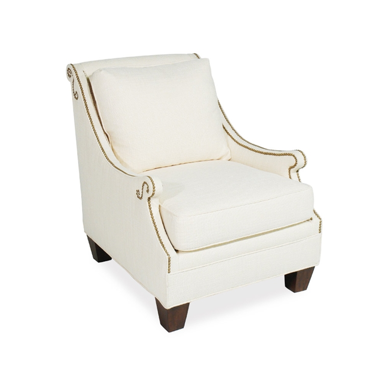 Estancia Cream Linen Chair